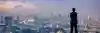 Overlooking City