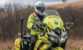 Project: To deliver blood for the NHS