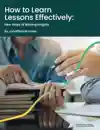 How To Learn Lessons Effectively Cropped
