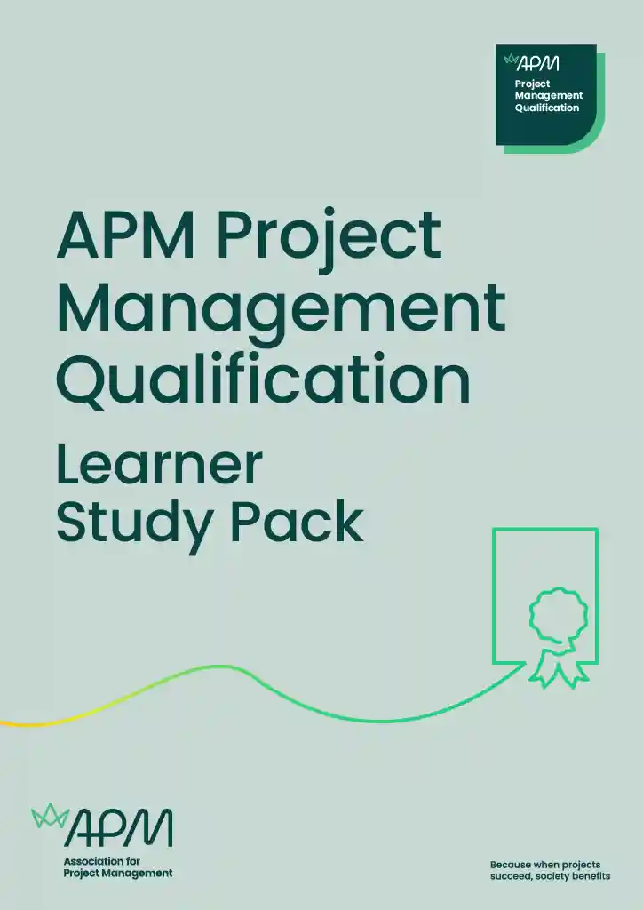 New APM Project Management Qualification Learner Study Pack